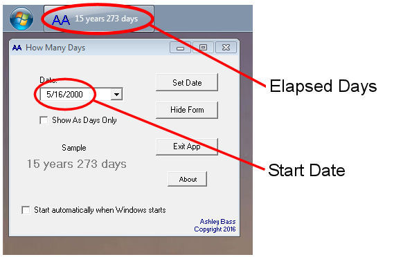 How Many Days screenshot
