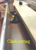 Climb cutting