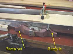 Neck carver ramp